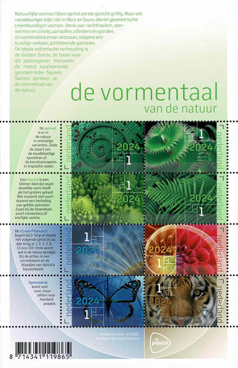 4196-4203V De Vormentaal van de Natuur Nederland 2024