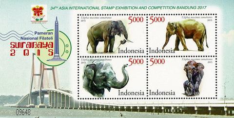 3207 Nationale Postzegel Tentoonstelling - Indonesie 2015