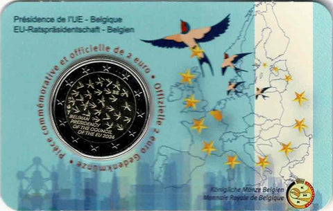België Coincard 2024 - Voorzitterschap EU