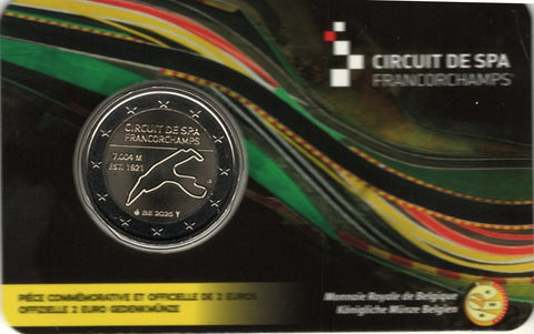 België Coincard 2025 - Circuit de Spa (FR)