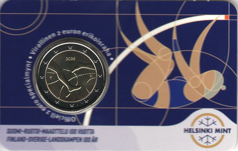 Finland Coincard 2025 - 100 jaar Atletiek (FIN)