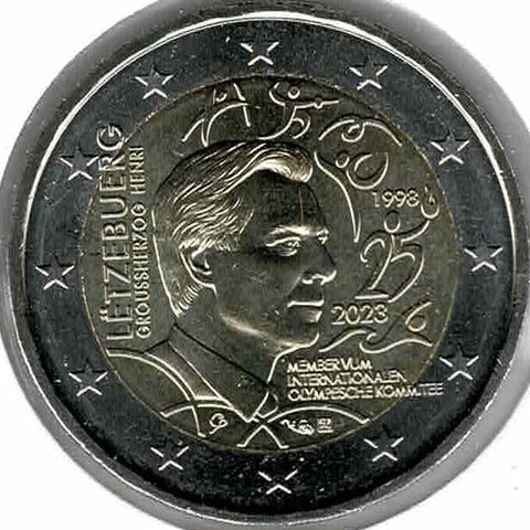 Luxemburg 2023 - Groothertog Henri
