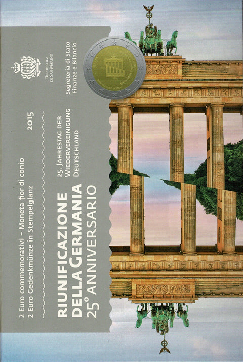 San Marino 2015 - 25 jaar Duitse eenheid