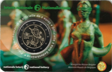 België Coincard 2025 - Nationale Loterij (FR)