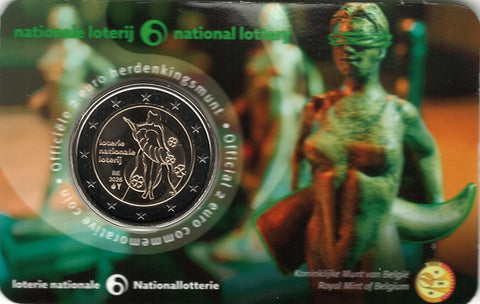 België Coincard 2025 - Nationale Loterij (NL)