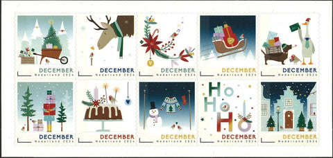 4238-47 Decemberzegels Nederland 2024