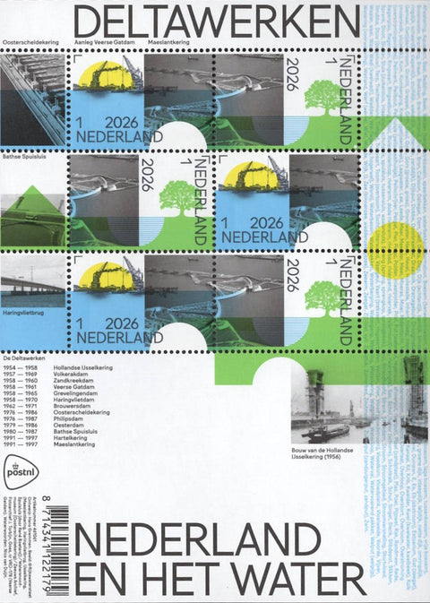 4388-89V Deltawerken Nederland 2026