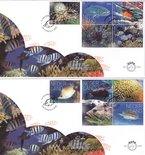 4362-71-E912AB Onderwaterleven Saba - Nederland 2026