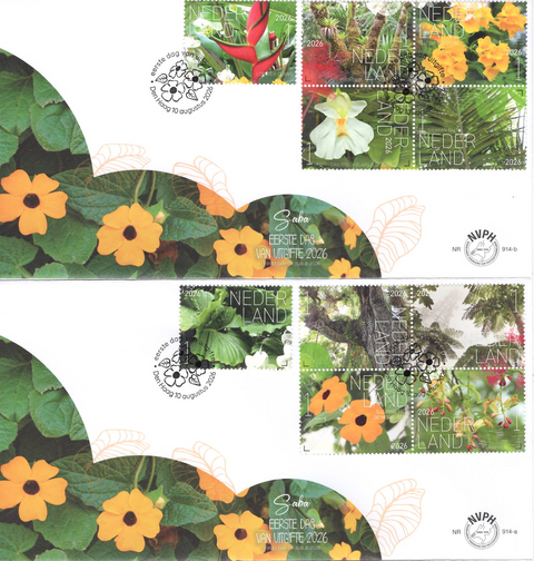 4373-82-E914AB Flora Saba - Nederland 2026
