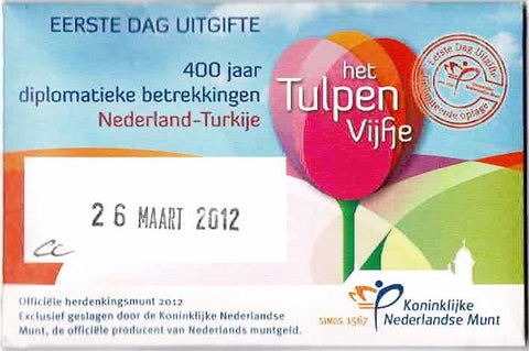 FDCC009 Tulpen Vijfje 1e Dag