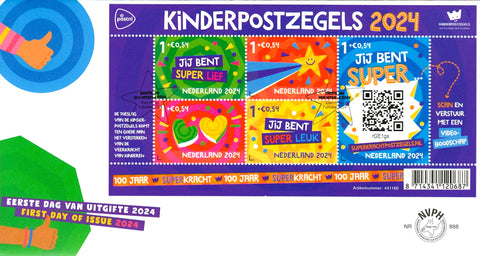 4237-E888 Kinderpostzegels Nederland 2024