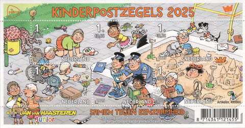 4319 Kinderpostzegels Nederland 2025