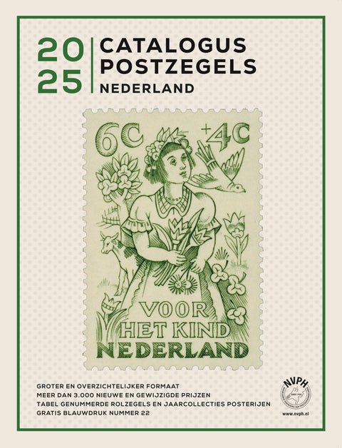 NVPH Catalogus Postzegels Nederland 2025