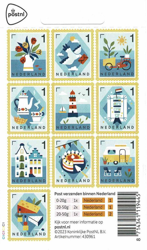 4122-31 10x Nederland 2023