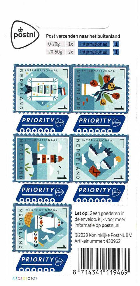 4132-36 5x Internationaal Nederland 2023