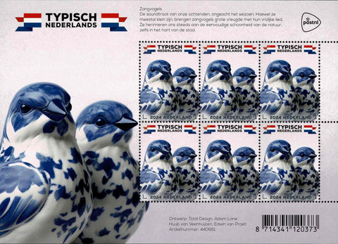 4199V Typisch Nederlands Zangvogels Vel 2024