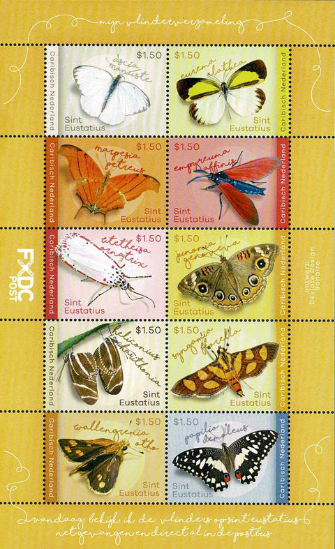 St. Eustatius 2023 Vlinders