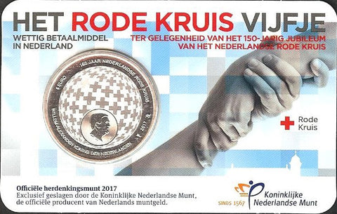 cc047 Rode Kruis Vijfje UNC 2017