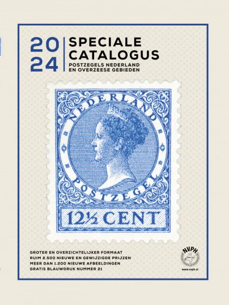 NVPH Speciale Postzegelcatalogus Nederland en Overzeese Gebieden 2024