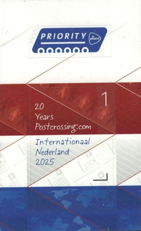 4304 20 jaar Postcrossing zegel Nederland 2025