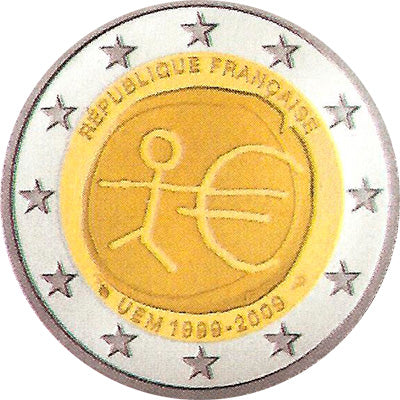 Frankrijk 2009 10 Jaar EMU