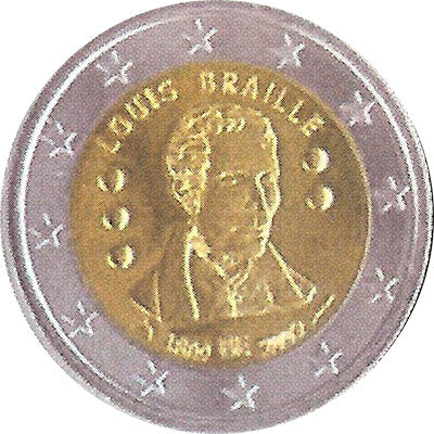 Belgie 2009 Louis Braille