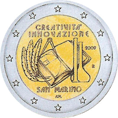 San Marino 2009 Europees Jaar Creativiteit