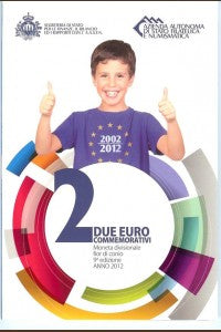 San Marino 2012 10 Jaar Euro