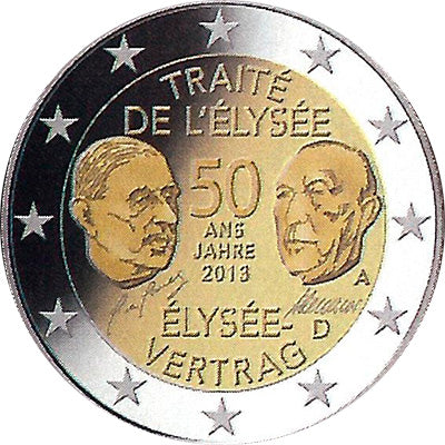 Duitsland 2013 50 jaar Verdrag Elysee (A)
