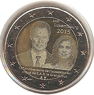 Luxemburg 2015 - Groot Hertog Henri