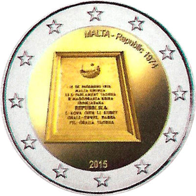 Malta 2015 Oprichting Republiek