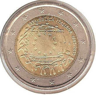 Italie 2015 - 30 j. Europese Vlag