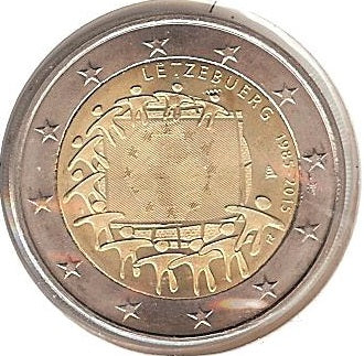 Luxemburg 2015 - 30 j. Europese Vlag