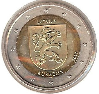 Letland 2017 - Wapen Kurzeme