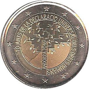 Andorra 2018 - 70 jaar mensenrechten