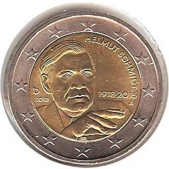 Duitsland 2018 - Hemut Schmidt (G)