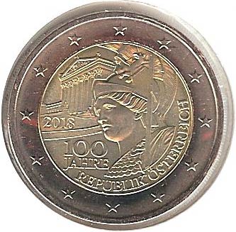 Oostenrijk 2018 - 100 jaar Republiek