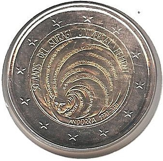 Andorra 2020 - 50 jaar vrouwenkiesrecht
