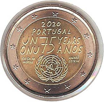 Portugal 2020 - 75 Jaar Ver. Naties