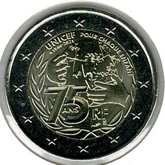 Frankrijk 2021 - 75 Jaar UNICEF