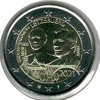 Luxemburg 2021 - 100 Jaar Groothertog Jean