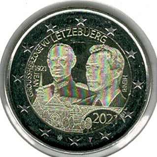 Luxemburg 2021 - 100 Jaar Groothertog Jean fotoprint