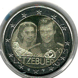 Luxemburg 2021 - 40 Jaar Huwelijk Henri fotoprint