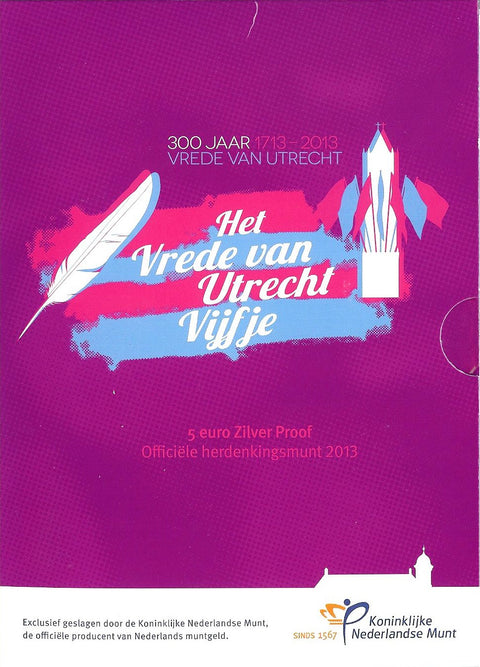 2013 Vrede van Utrecht vijfje