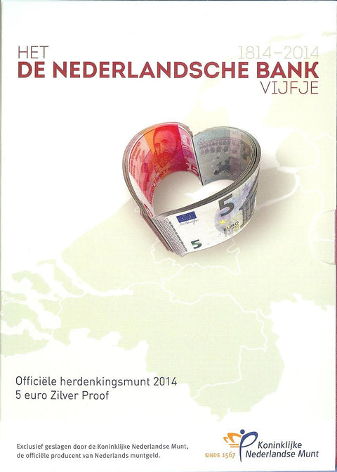 2014 Nederlandse Bank vijfje