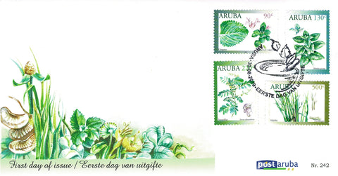 Aruba2019 Kruidenplanten - Eerste Dag Envelop (242)