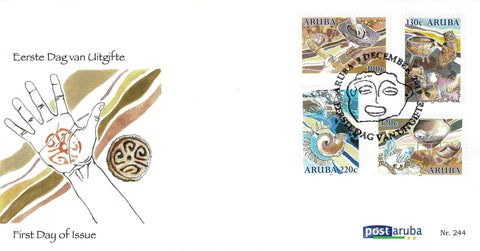Aruba2019 Archeologie - Eerste Dag Envelop (244)