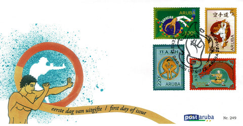 Aruba2020 Traditionele Gevechtsporten - Eerste Dag Envelop (249)