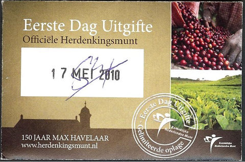 FDCC004 Max Havelaar Vijfje 1e Dag