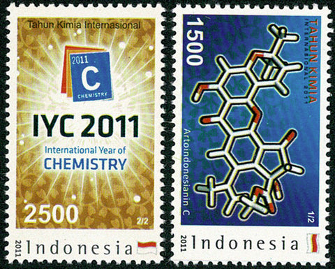 2904-05 Internationaal Jaar van de Chemie - Indonesie 2011